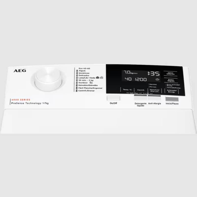 lavadora c/superior aeg lta6g7331e 7k cs 1300r bca - Imagen 6