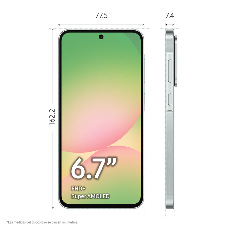 smartphone samsung a56 5g 8/128 6,7″ olive - Imagen 4
