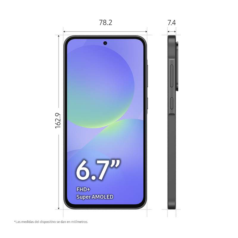 smartphone samsung a36 5g 6/128 6,7″ black - Imagen 4