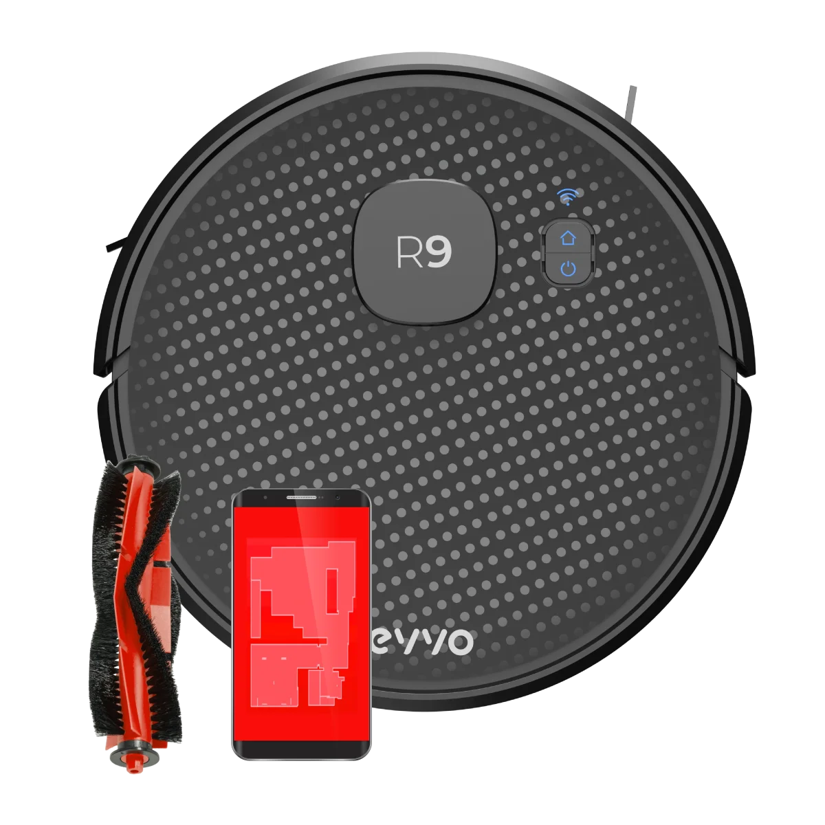 Robot aspirador EVVO R9 LASER Reacondicionado Clase A - Imagen 9