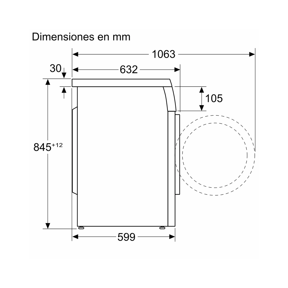 Lavadora Bosch WUU24T61ES - Imagen 5